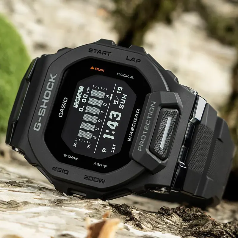 Casio G-Shock G-Squad (Bluetooth) Black Men's Watch- GBD-200UU-1